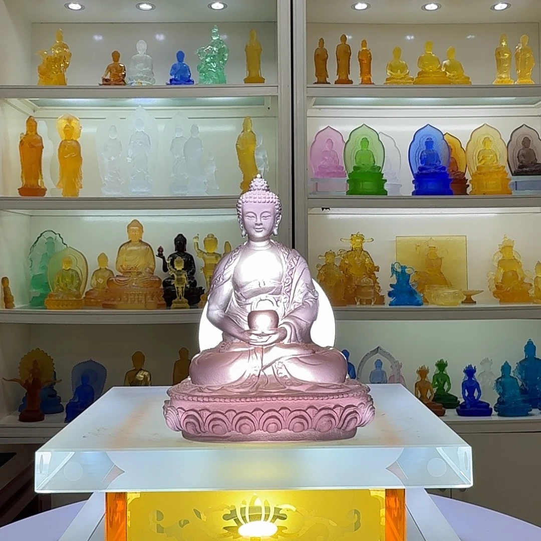 琉璃释加牟尼13公分