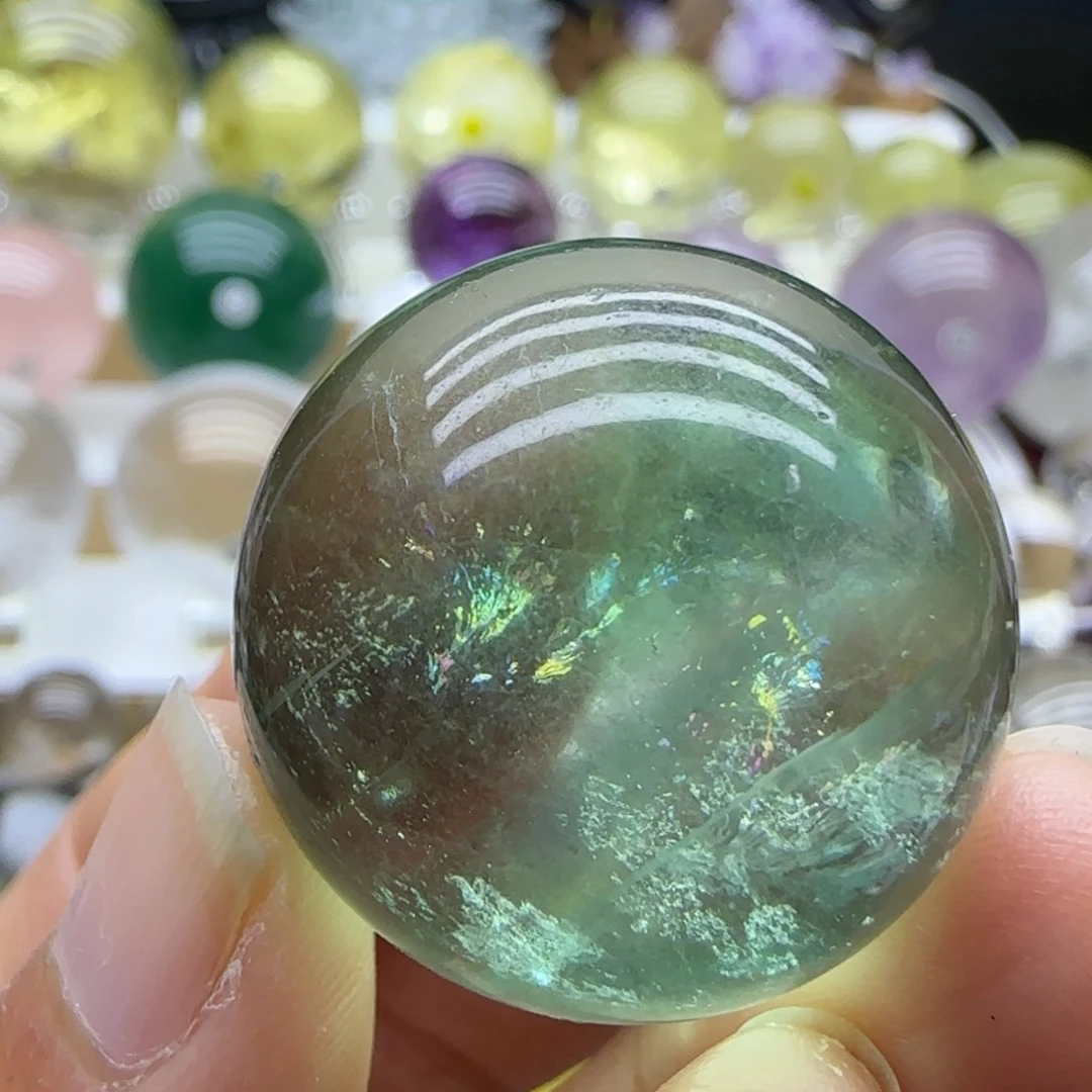 珠宝半成品水晶未镶嵌28.8mm