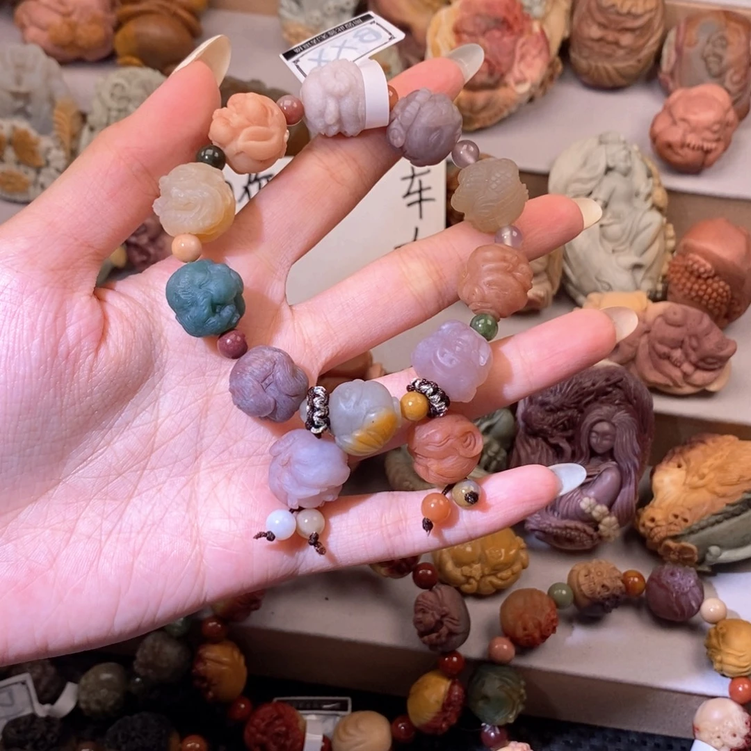 石英质玉（阿拉善玉）未镶嵌手链