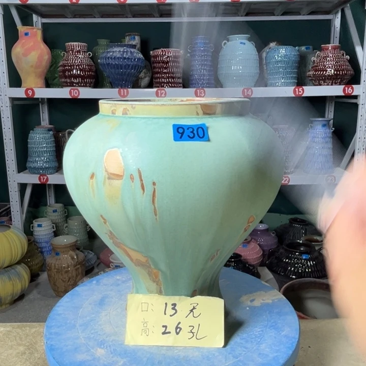 景德镇陶瓷花盆花器930