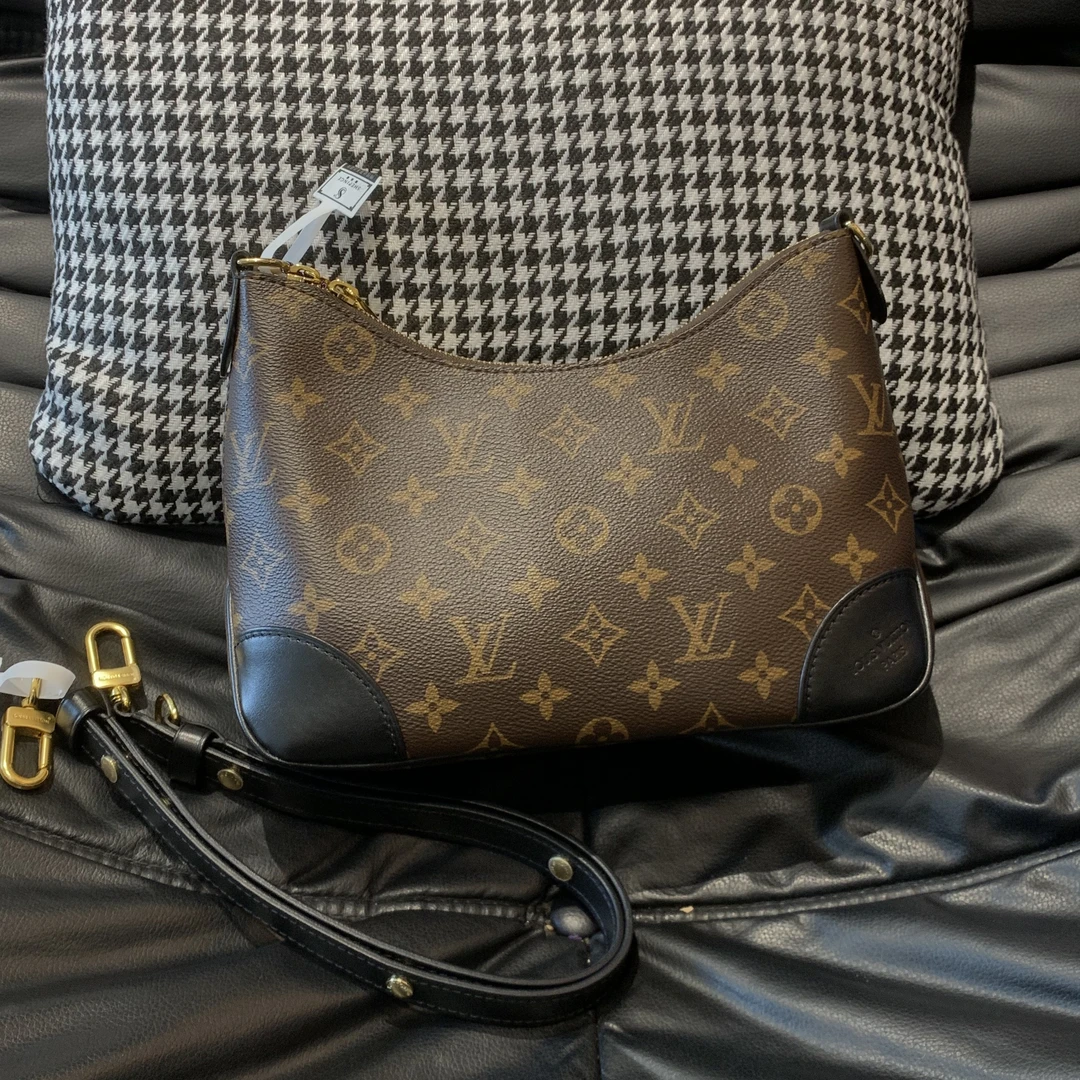 99新 LouisVuitton/路易威登 奢品阁/LV/老花/黑牛角