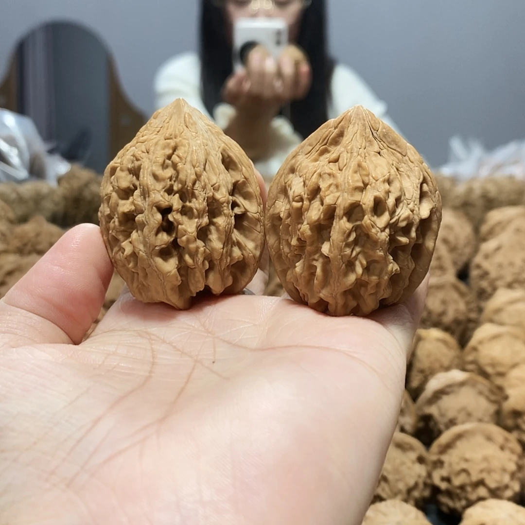 文玩核桃吊坠大沽石38