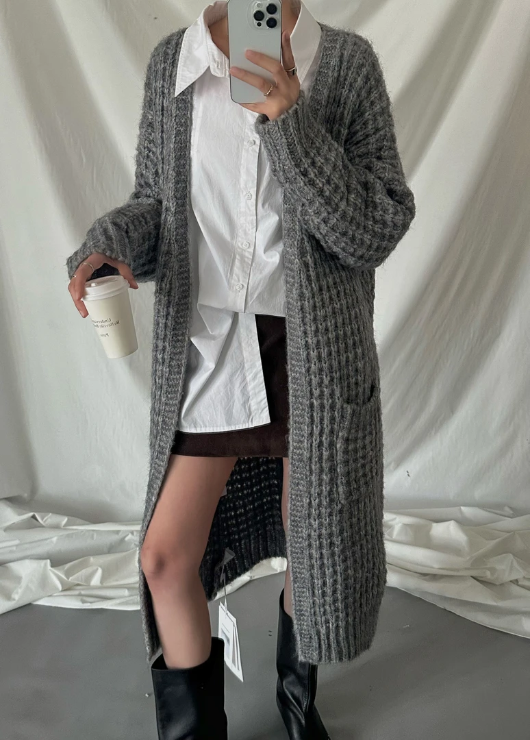 小众设计感原创休闲华夫格百搭外套4519252