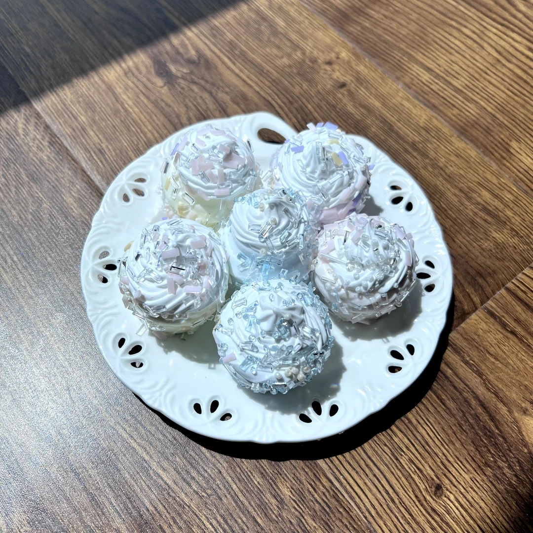 小小冰淇淋蛋糕系列摆件随机颜色