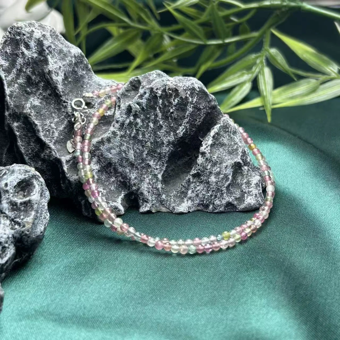 【老王好物优选】250105056031-天然多宝碧玺项链多样性发一