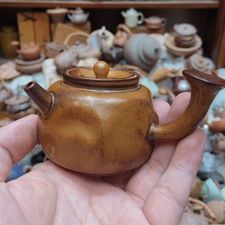 柴烧老岩泥高端茶器