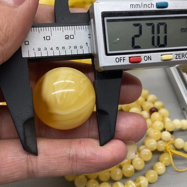 琥珀未镶嵌裸石珠子