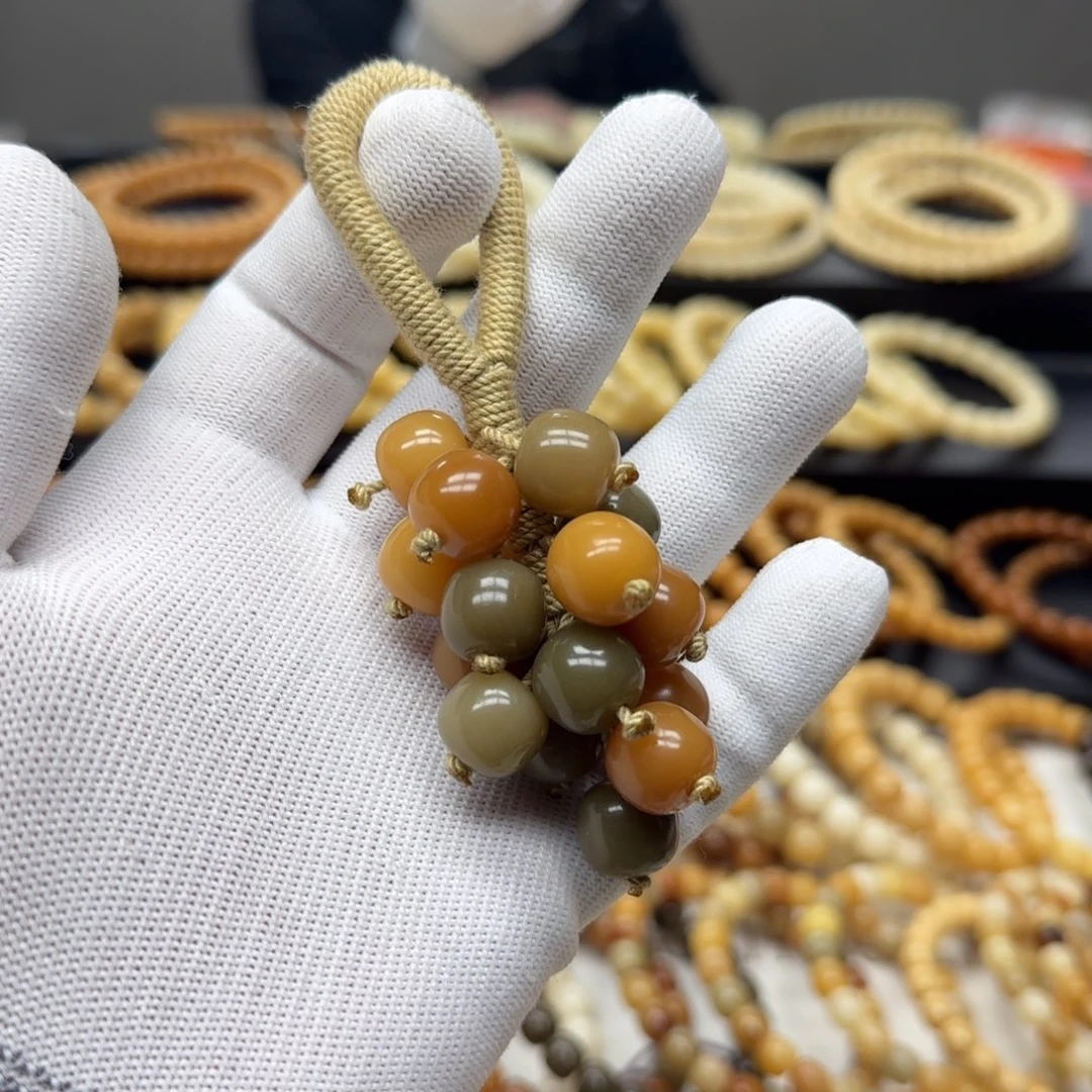 菩提根/象牙果手串12×13 5年 精工