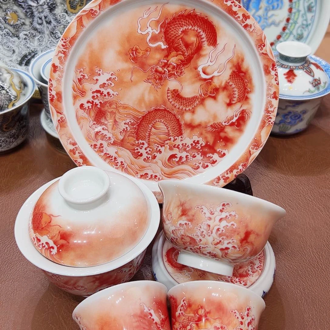 摆件景德镇陶瓷艺术展演厅及