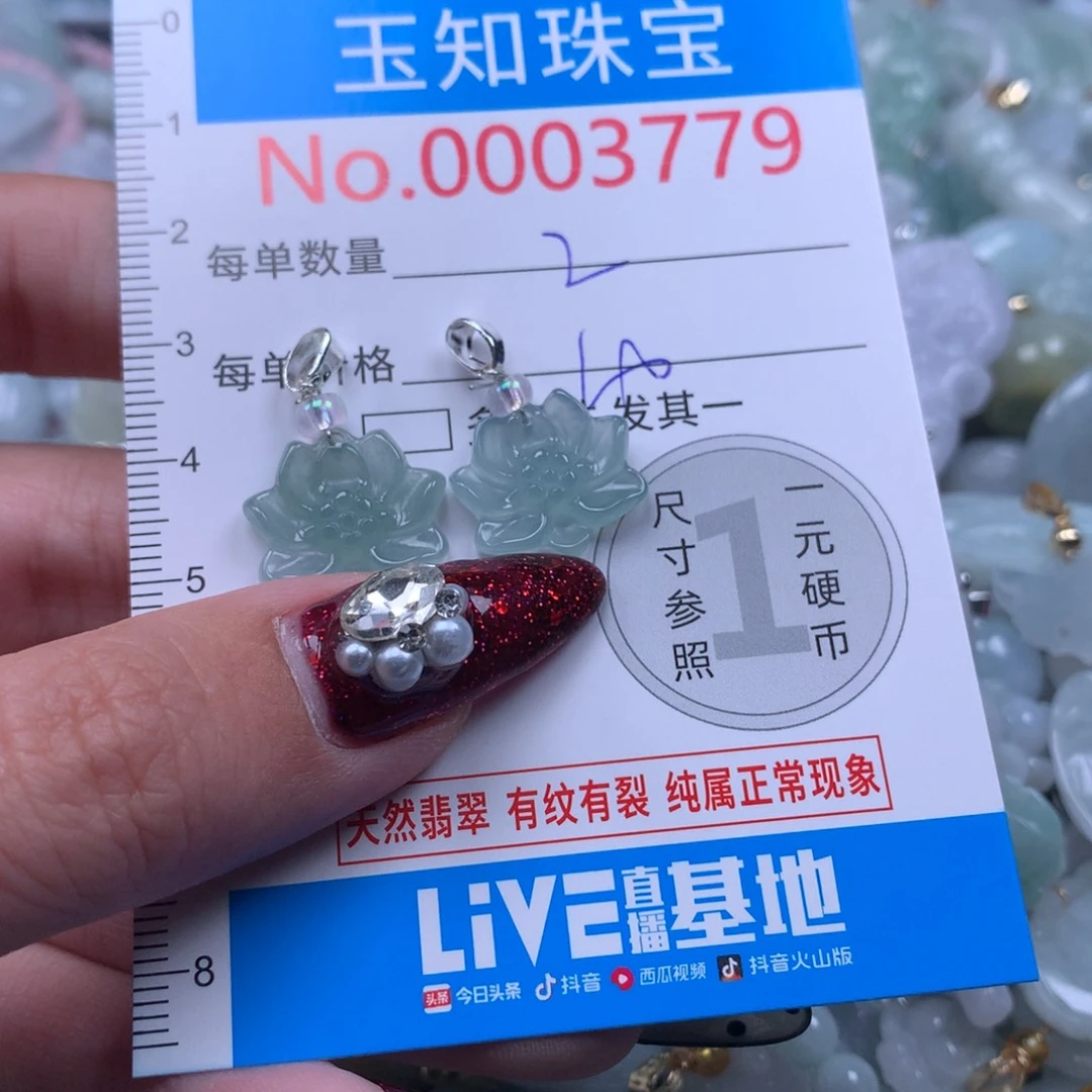 翡翠未镶嵌颈饰3779