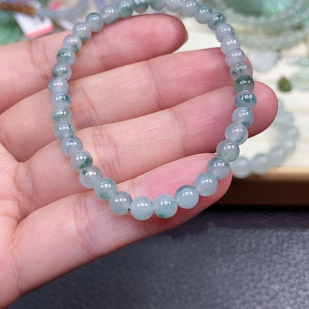 翡翠未镶嵌手链卡5