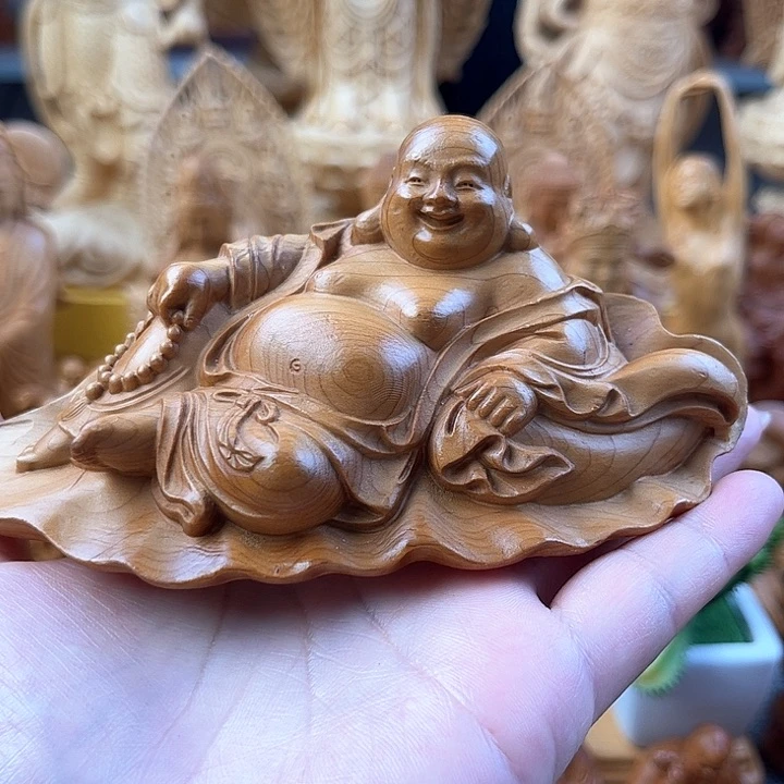 柏木（崖柏）荷叶弥勒