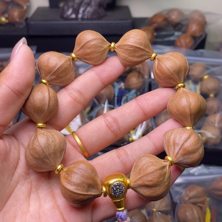 橄榄核手串/手链橄榄核2.4四花158