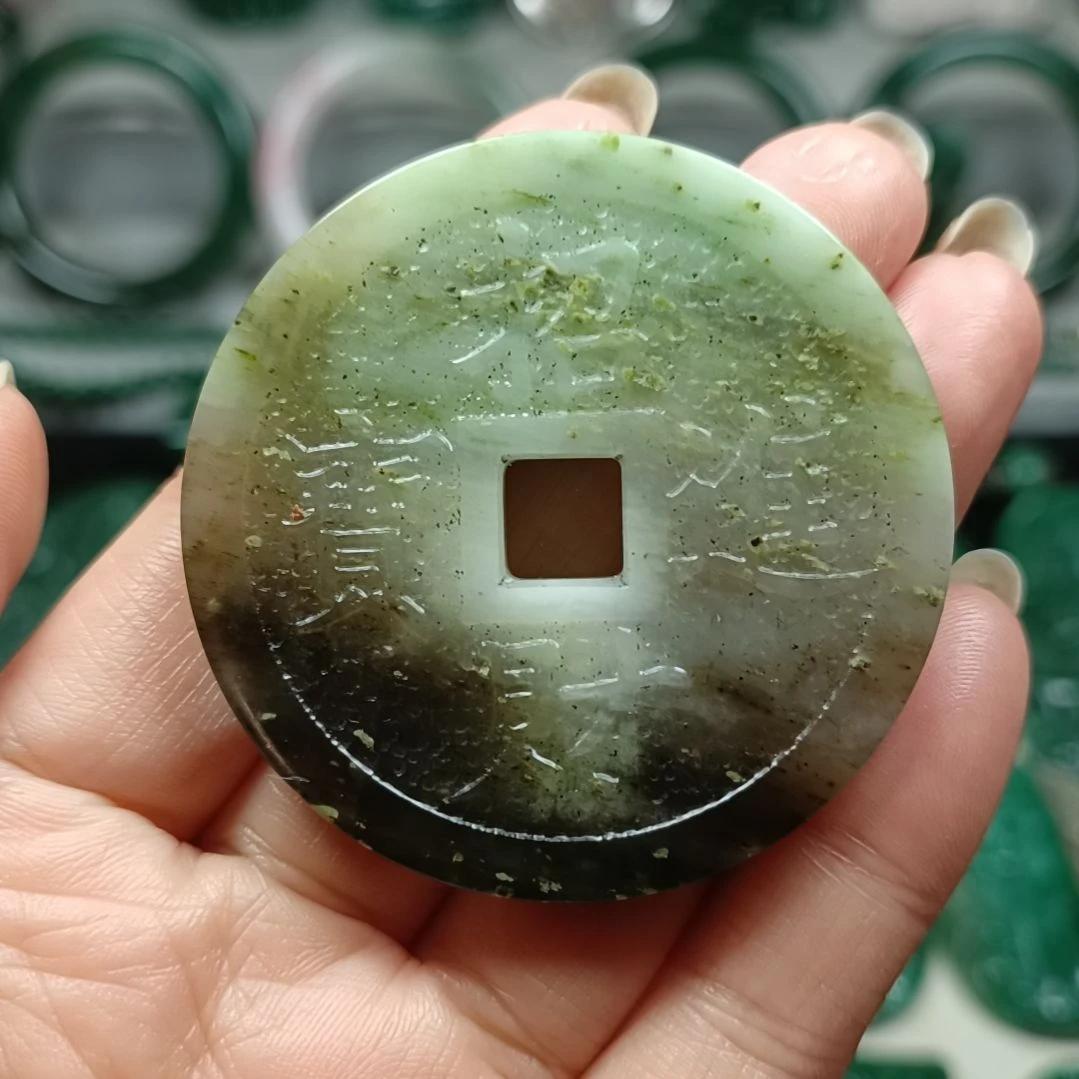 独山玉挂件未镶嵌