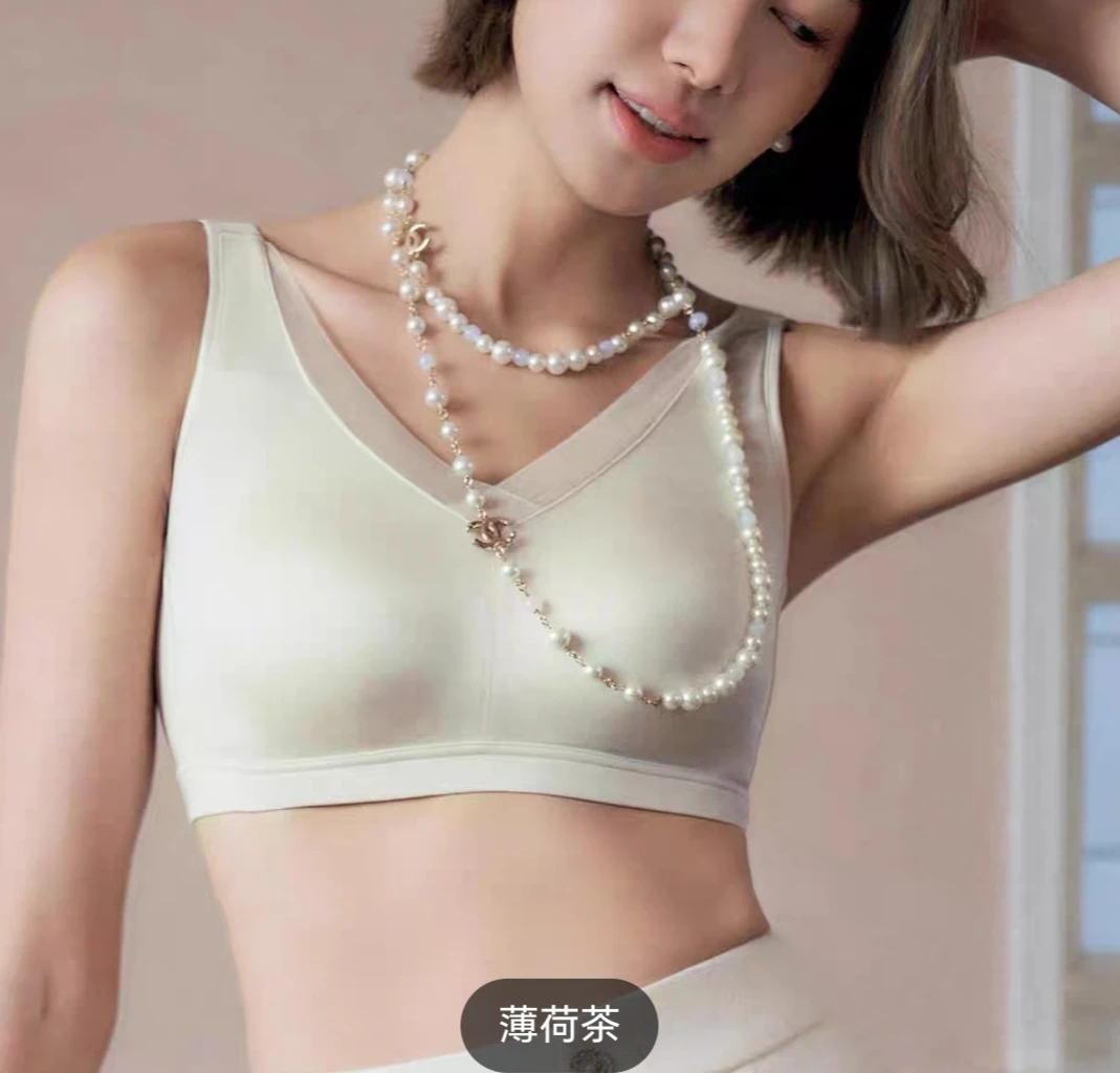 3182绸缎蚕丝纯乳胶美背