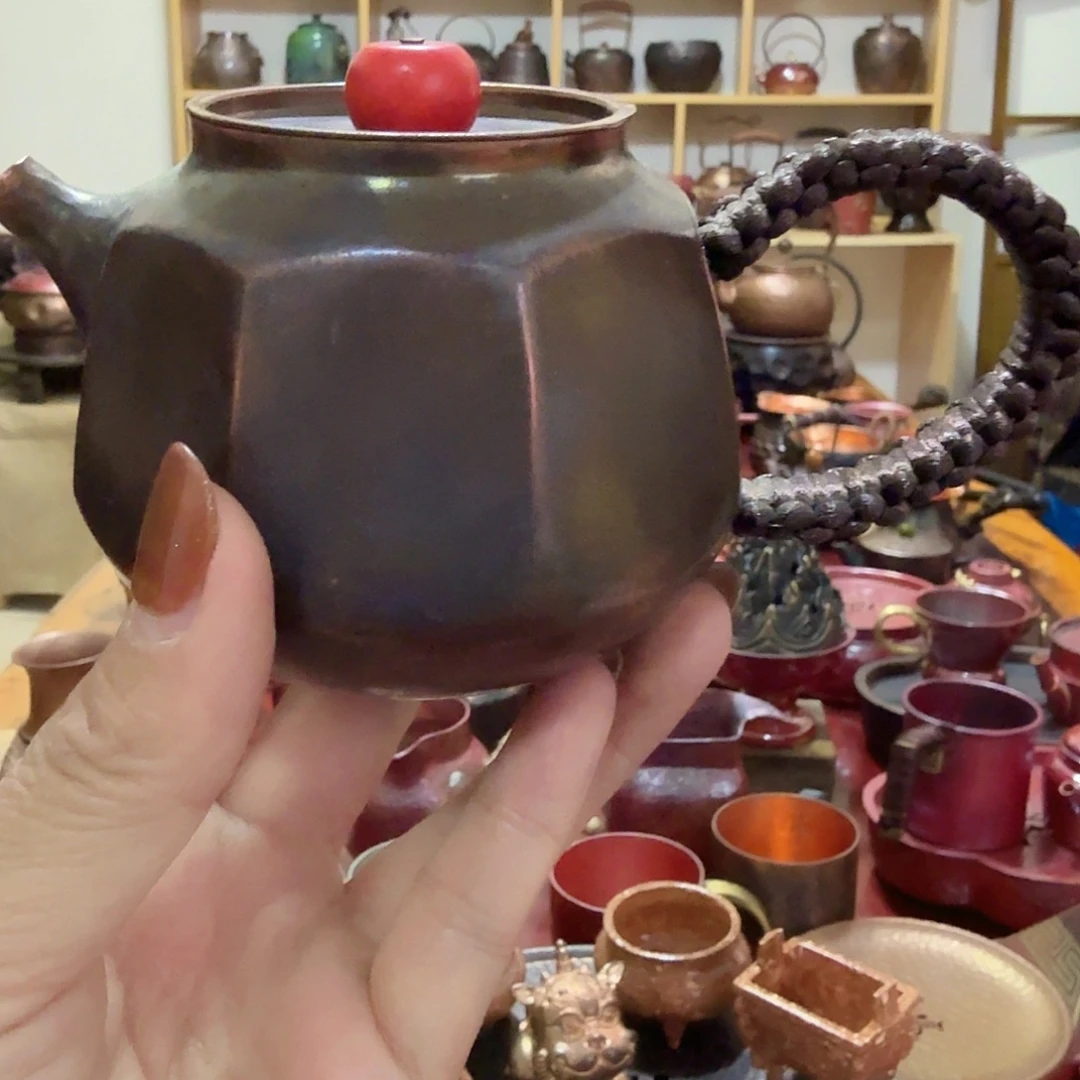 紫铜手工制作摆件