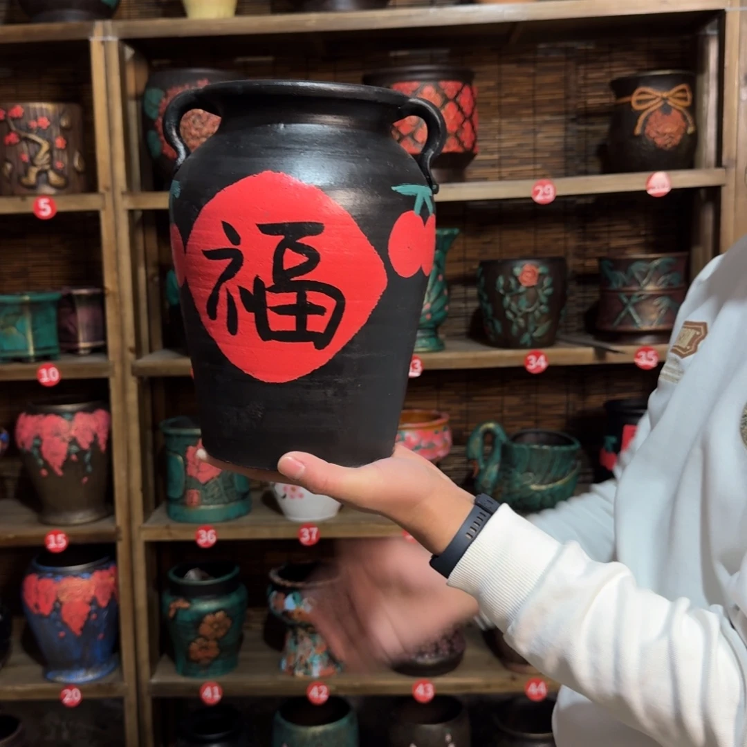 带孔高端浮雕花盆炸炸炸