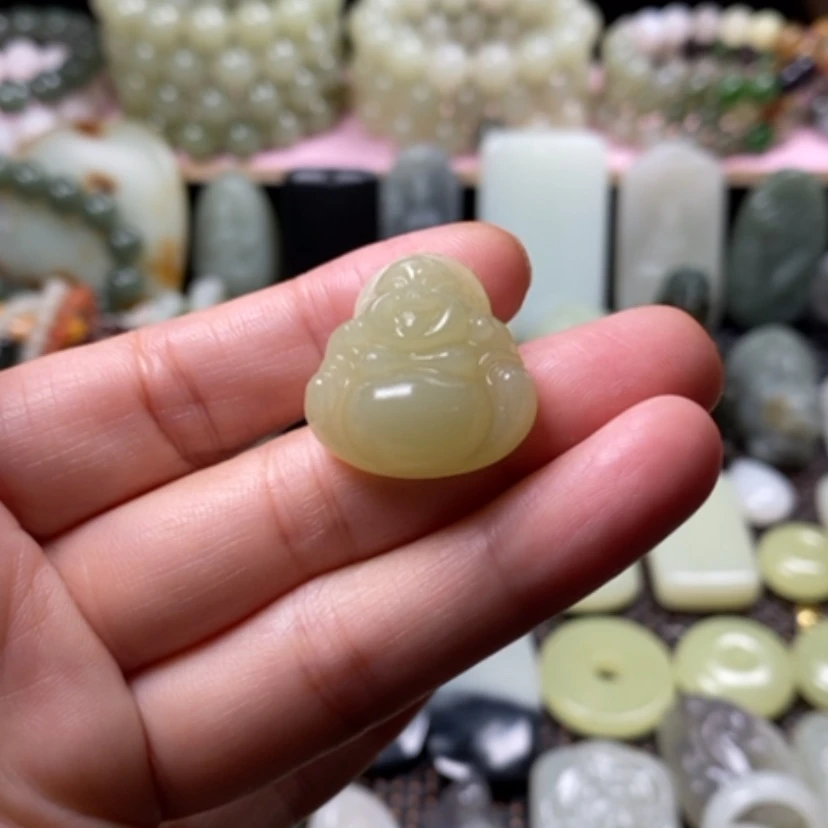 【闪购商品】未镶嵌手链和田玉（糖玉）