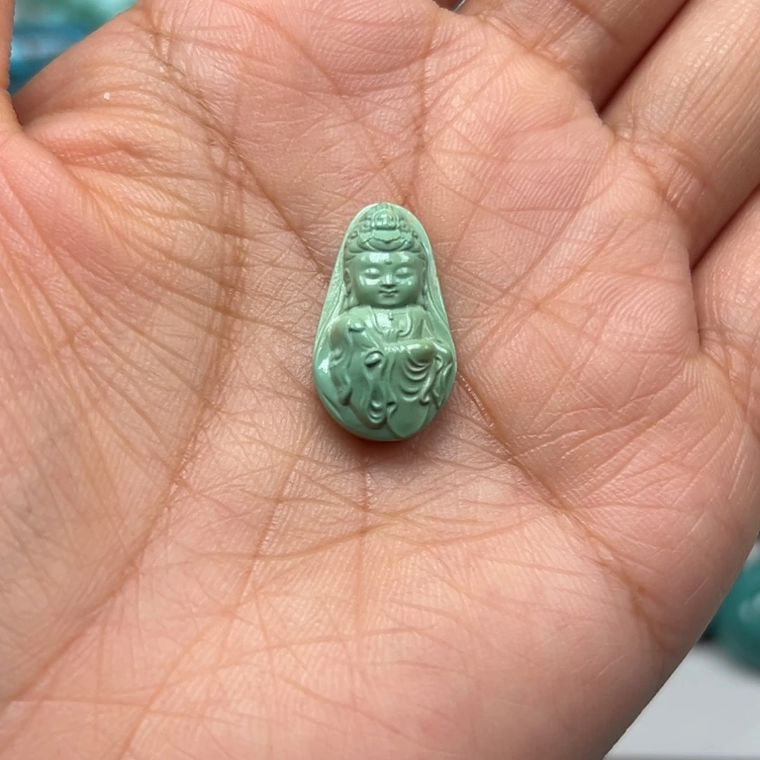 绿松石珠宝奇石未镶嵌