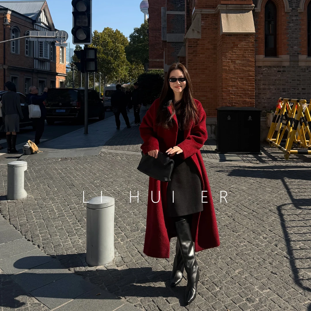 LiHuiEr李慧儿【墨尔本晚序】 2025冬高级感舒适设计感半身裙25396