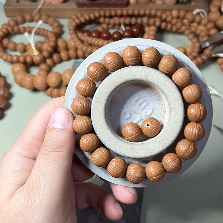 吊坠猴头核桃秋*溟三维同尺聚宝盆13