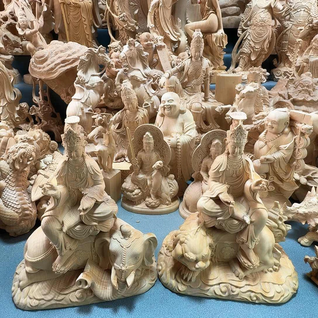 黄杨木小*小叶黄杨木文殊普贤