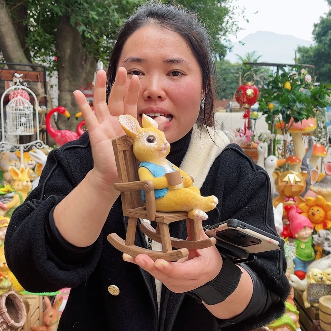 【闪购商品】无铅玻璃花园摆件&000&