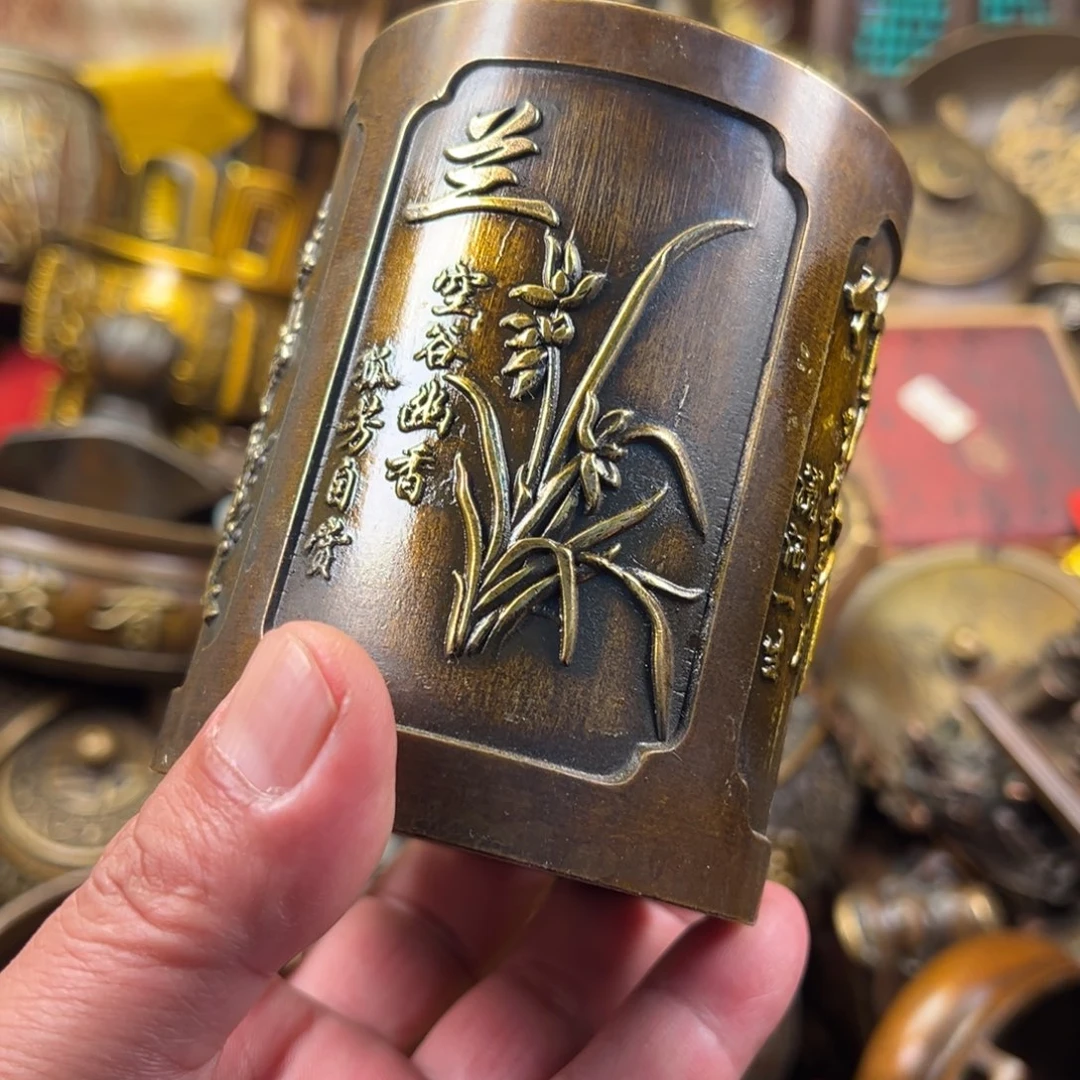 茶壶香炉铜器摆件
