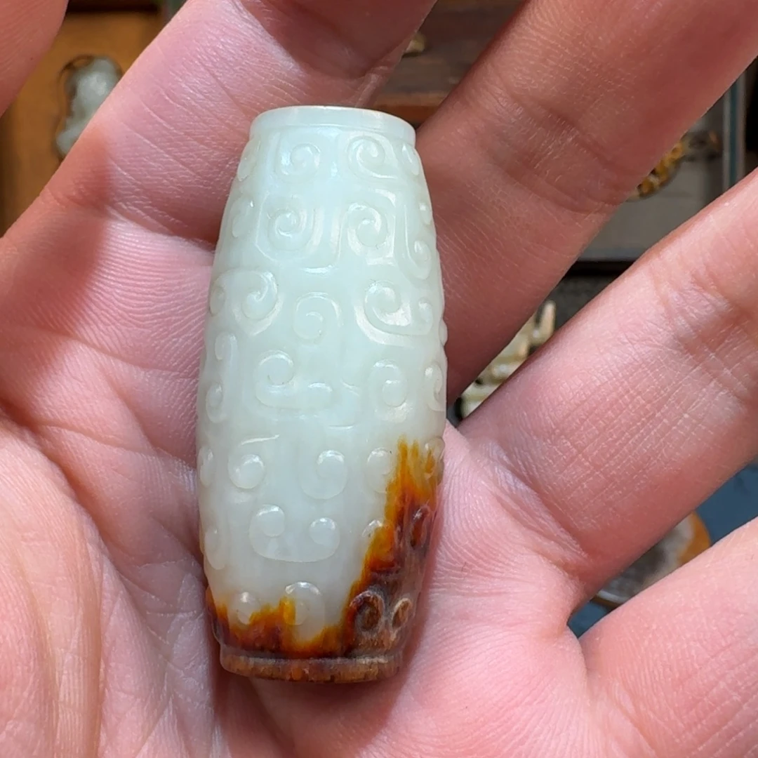 刘***钊和田玉（糖玉）未镶嵌手链