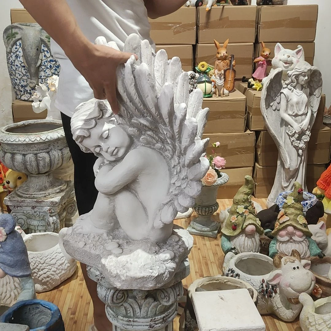 合成树脂睡姿天使