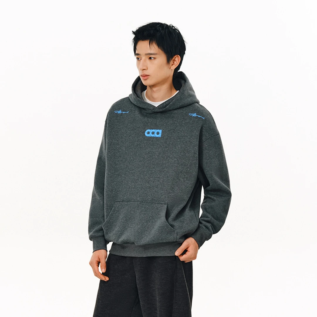 ATRY卫衣男连帽春秋潮牌美式休闲宽松运动痞帅重磅刺绣情侣装帽衫