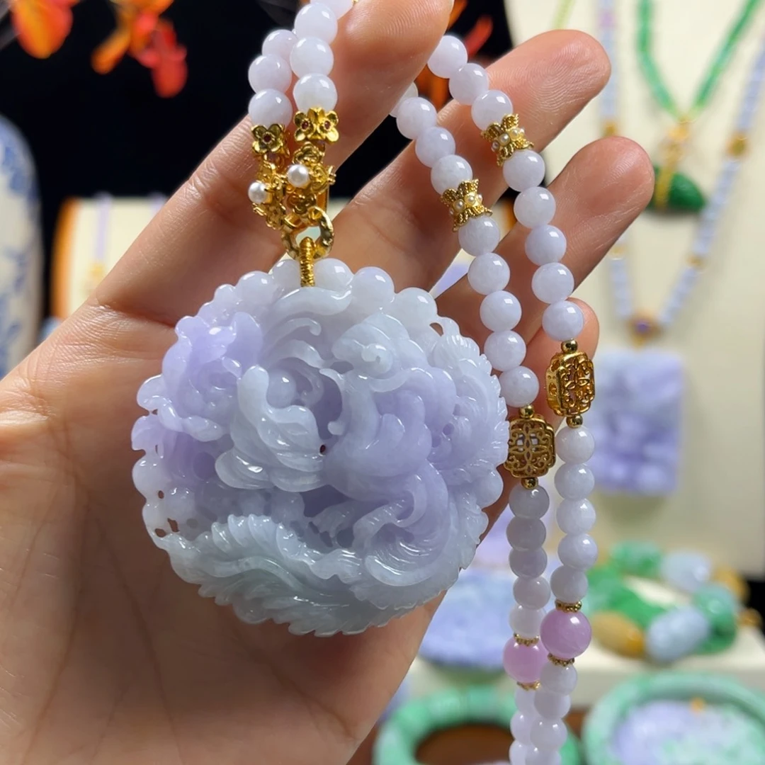 翡翠未镶嵌颈饰天然翡翠