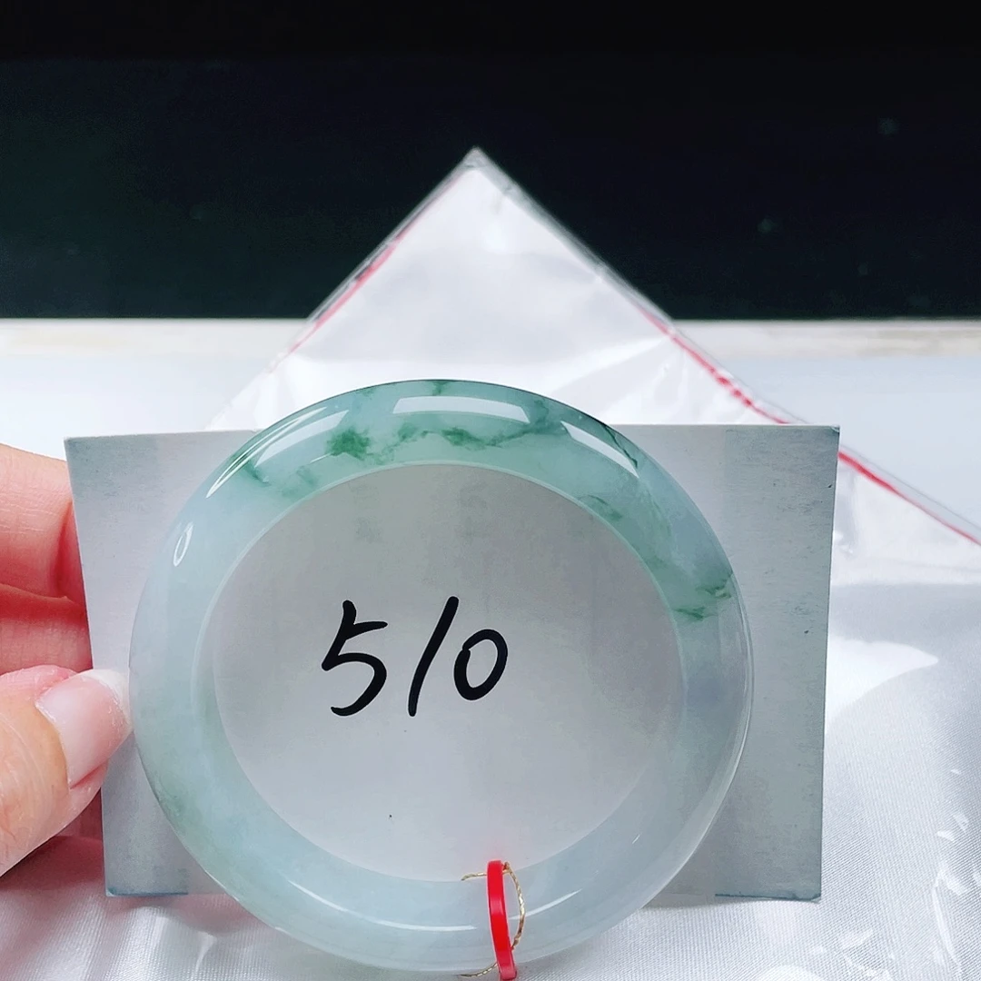 翡翠未镶嵌手镯缅甸翡翠55