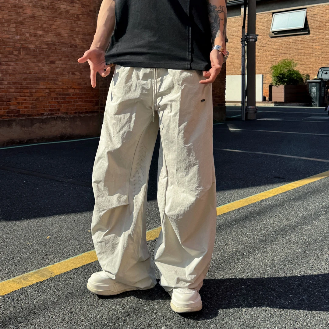 【PZ】2025夏季新款透气百搭直筒休闲裤