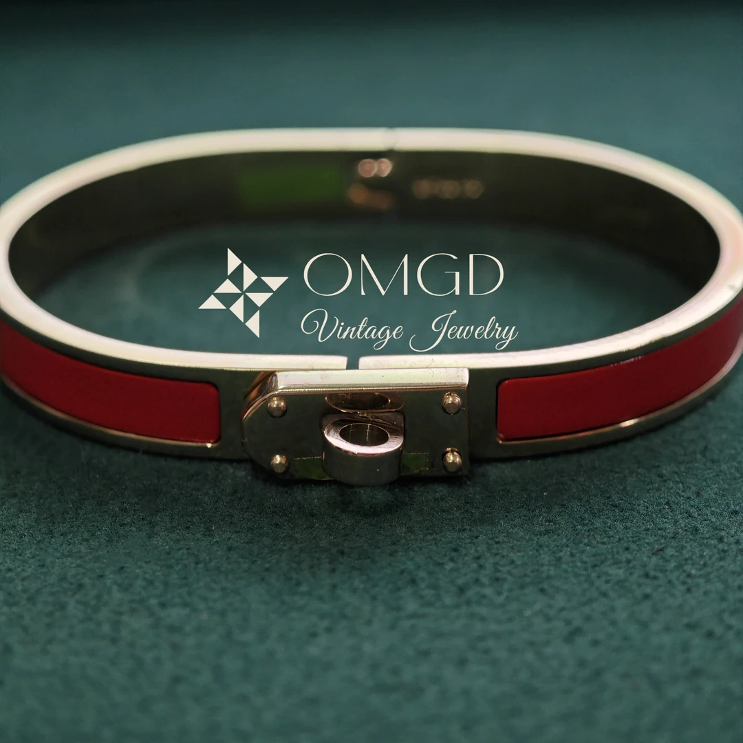 OMGD 铜合金合成锆石手镯 【D1201】百搭经典手镯-KS