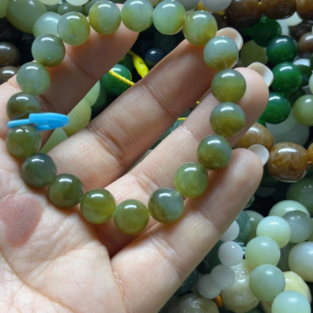 和田玉手链未镶嵌