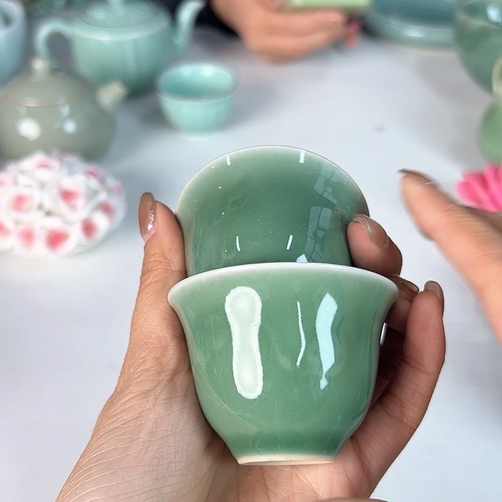小米茶器龙泉青瓷