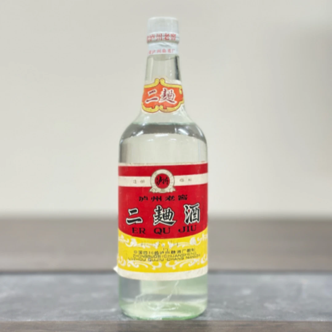 泸州老窖1988年-1989 塑盖泸州老窖二曲 浓香型白酒 60度 500ml