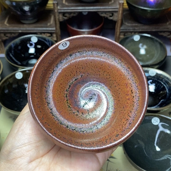 茶盏建窑建盏主人杯