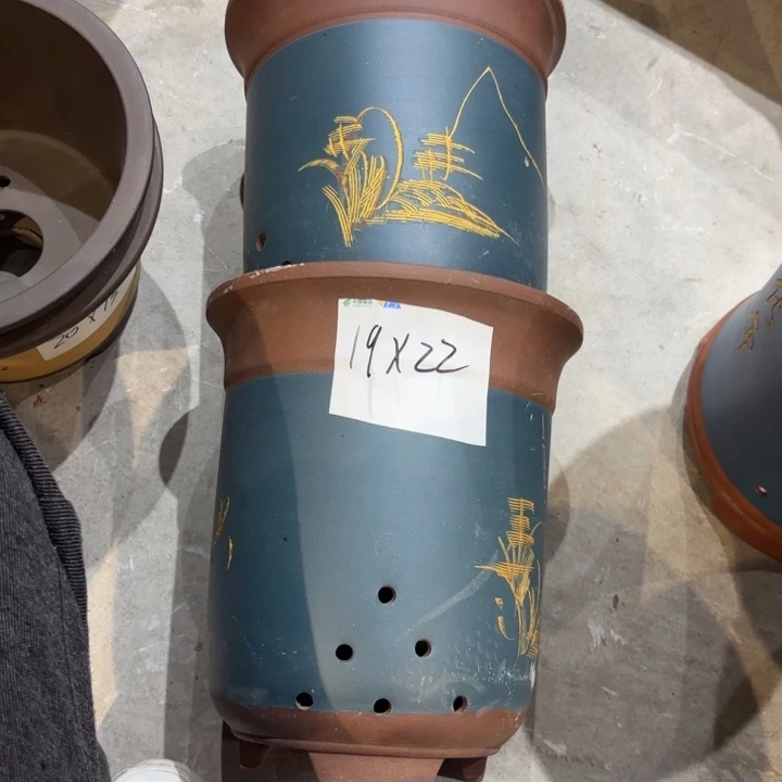 紫砂花盆紫砂的颜色