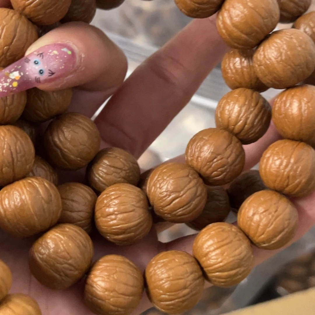 吊坠猴头核桃16-17聚宝盆福利手串全品无瑕无瑕