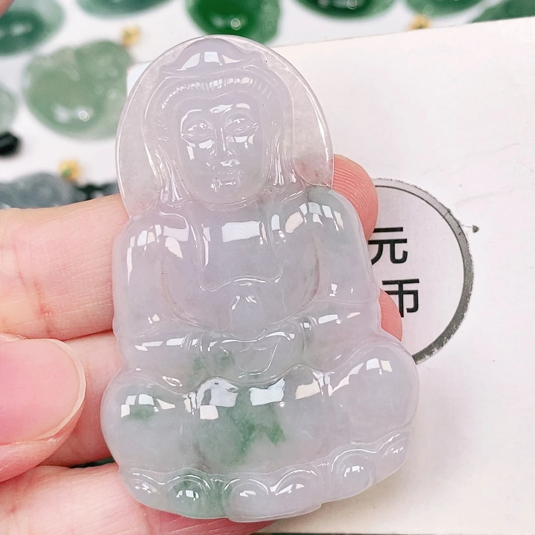翡翠未镶嵌颈饰吊坠