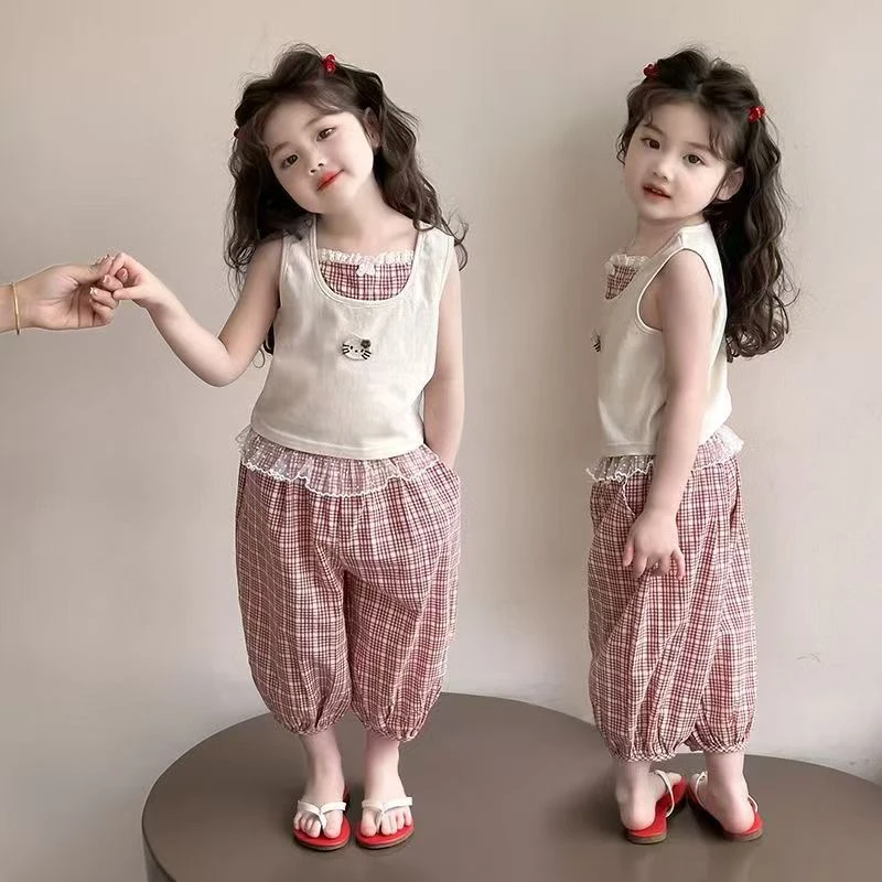 2025女夏季韩版女童套装（以直播间为准）