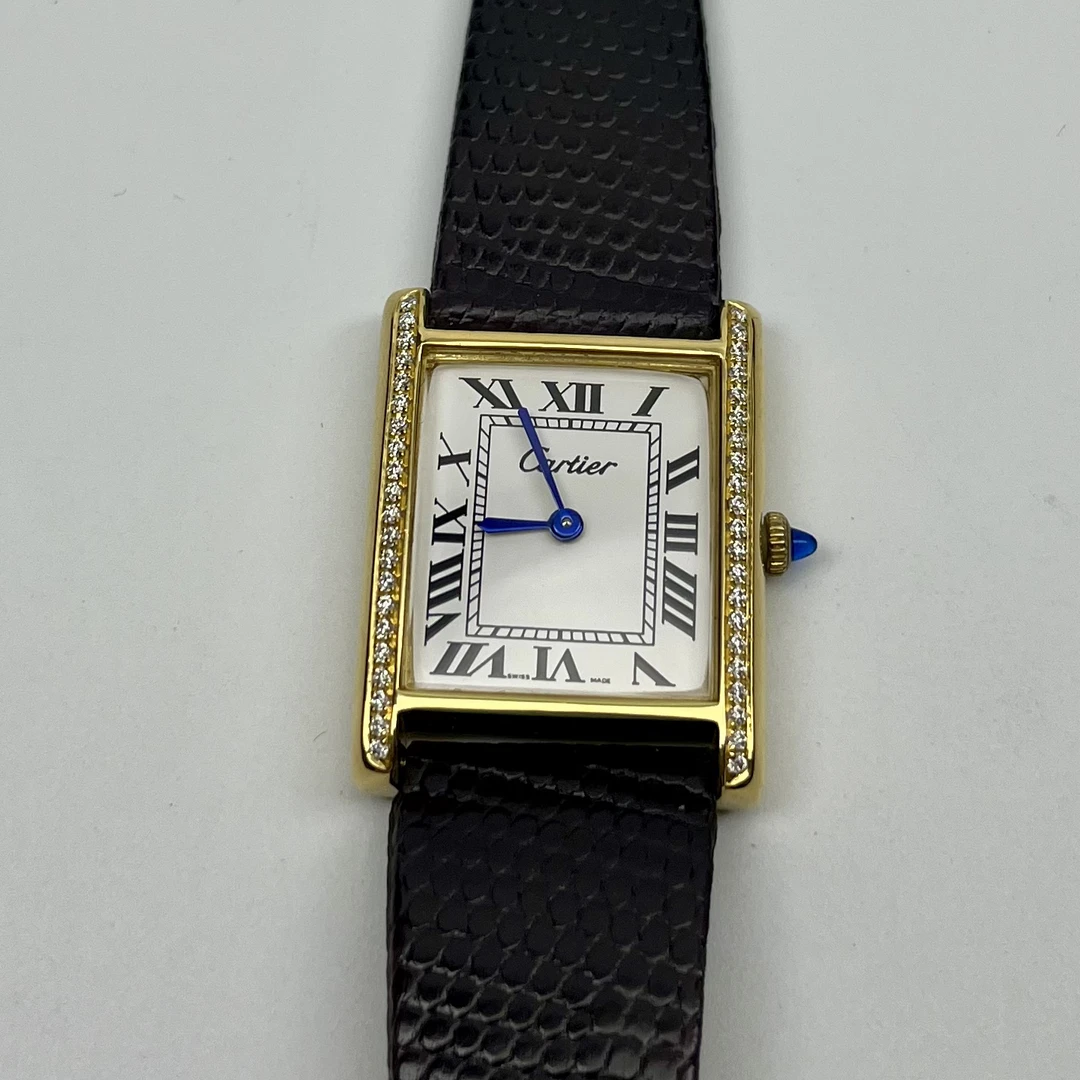 95新 Cartier/卡地亚 坦克系列/30mm/石英/单表