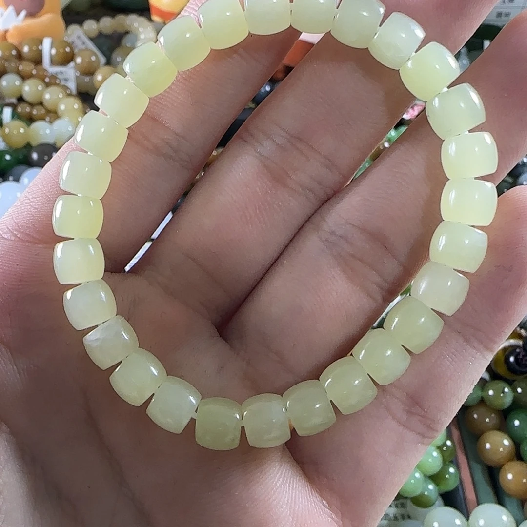 和田玉未镶嵌手链70