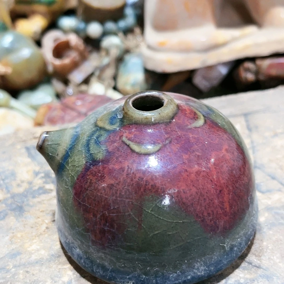 瓦当摆件摆件的人茶茶