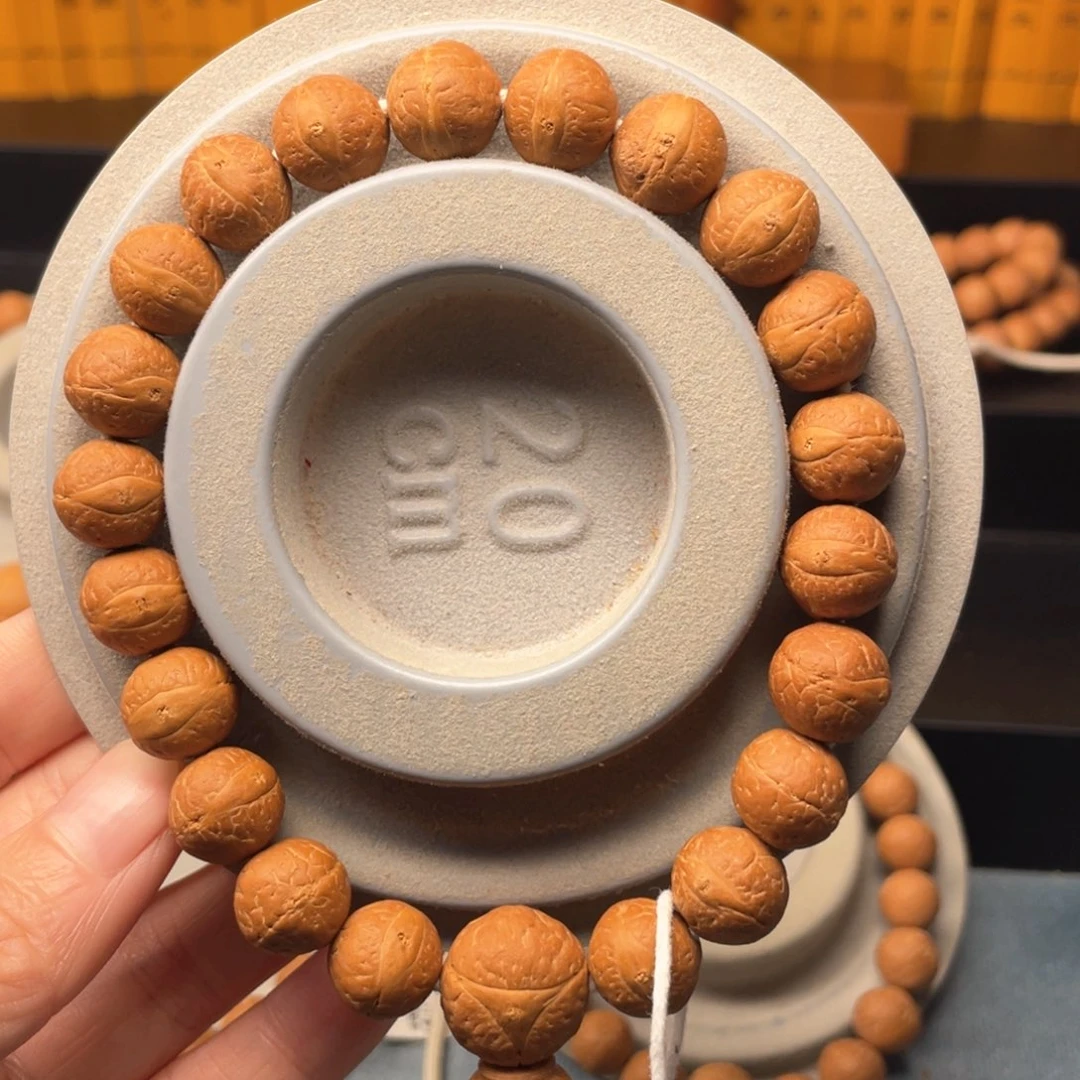 其***妙凤眼菩提手串12+素手串25年新籽