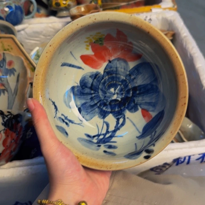 瓷片景德镇陶瓷手工手绘