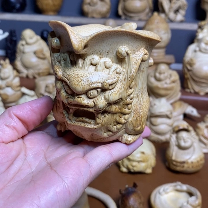 老***金竹把摆件手工新品漏价
