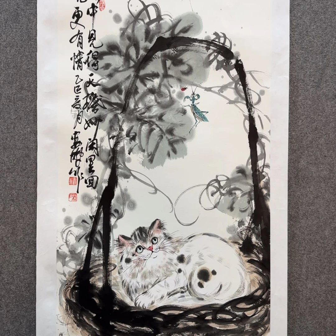 国画娄鹏老师手绘作品